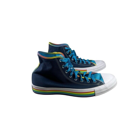 Converse Chuck Taylor All Star Hi Top Pride Edition Sneakers Men’s 11.5 Rainbow - Picture 9 of 16